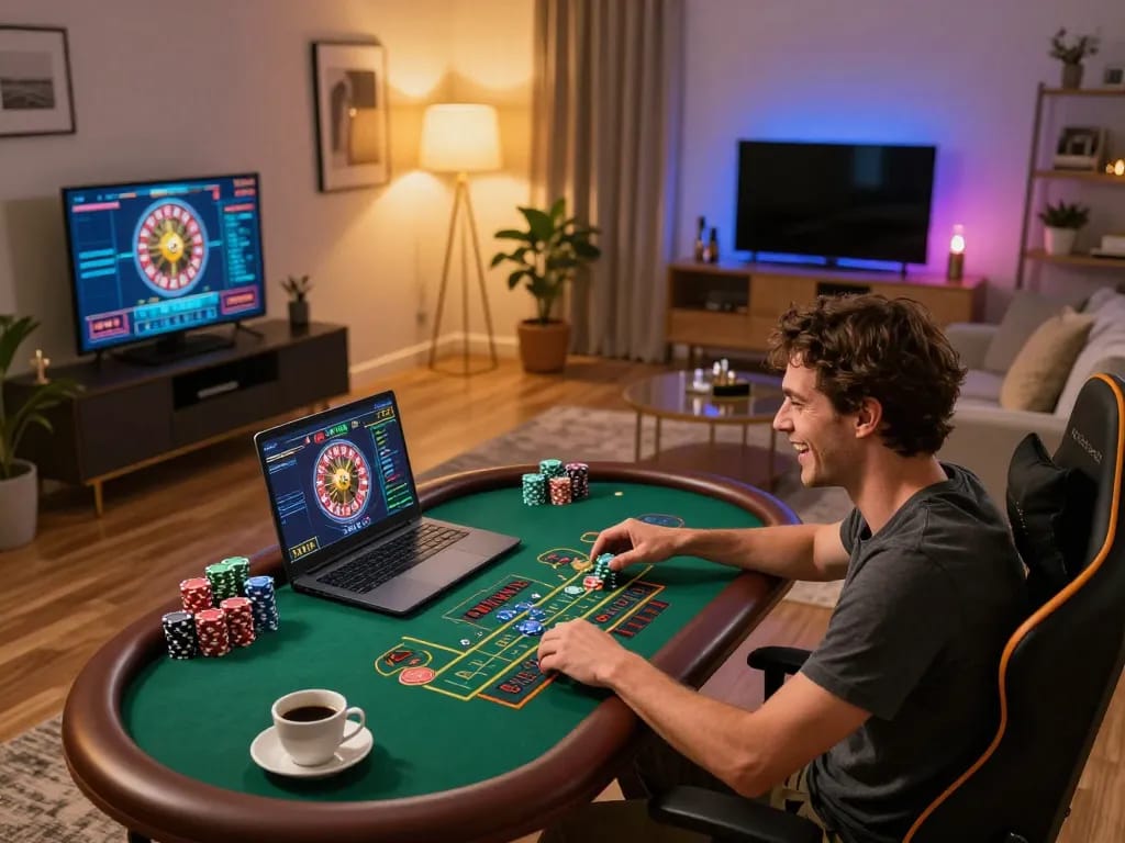 Player engaging with live dealer game and chips during greenpeaceetplawsuit promotional event