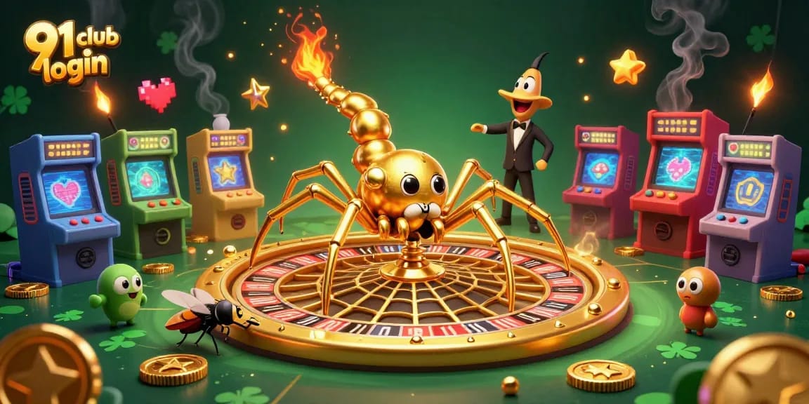 Experience the 91 club login with excitement at this vibrant online gaming scene!