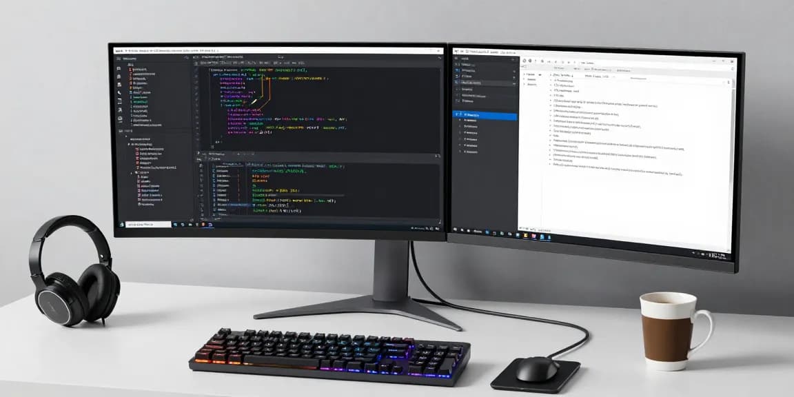 MB66 tech platform showcasing software development tools in a modern workspace for cloud computing and AI technology.