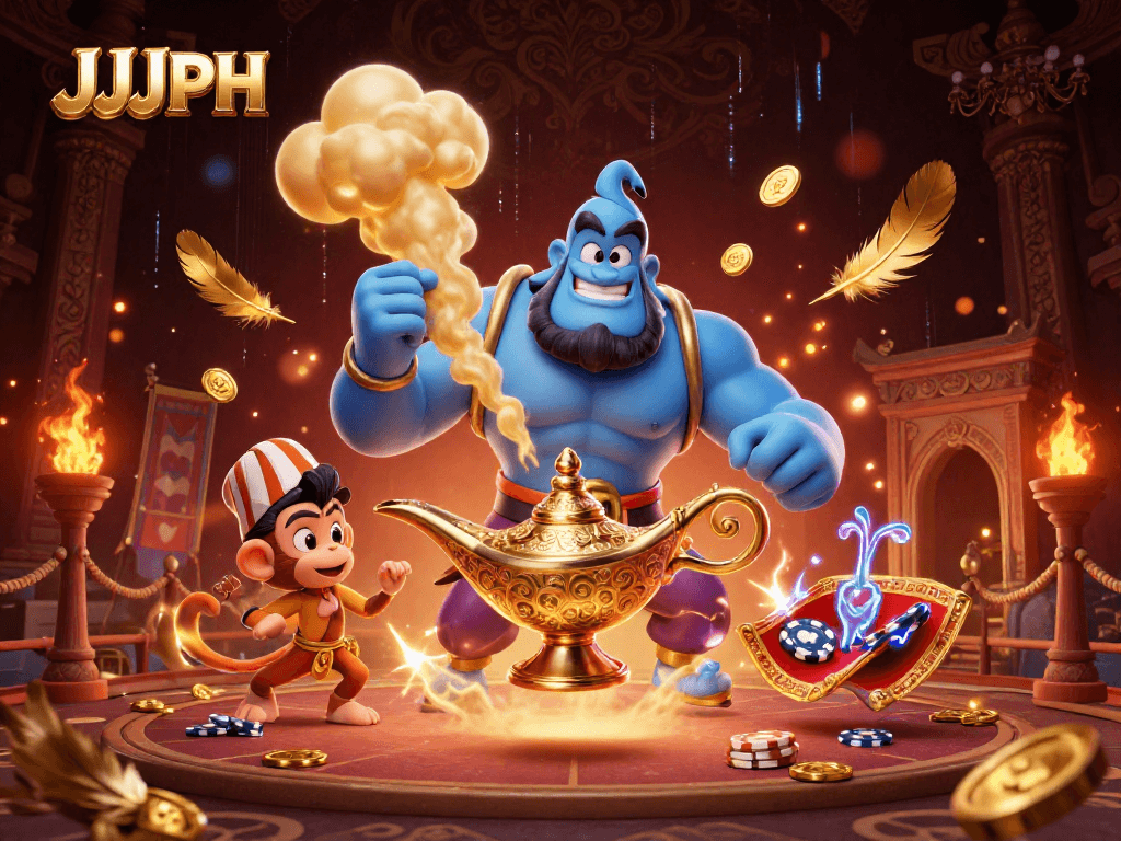 Engage with the thrilling JJJPH casino experience featuring magical elements and vibrant graphics.