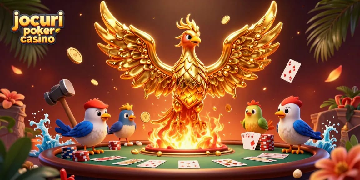 Joacă jocuri poker casino și câștigă cu o ilustrație dinamică plină de detalii atrăgătoare.