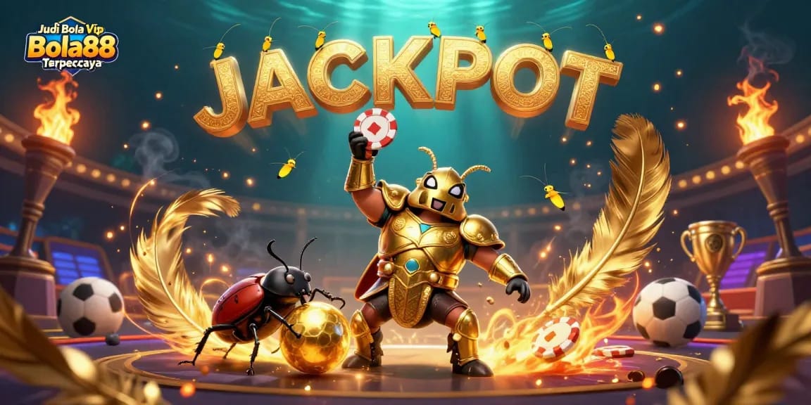 Experience the thrill of winning with Judi Bola Vip Bola88 Terpercaya's vibrant gaming scene.