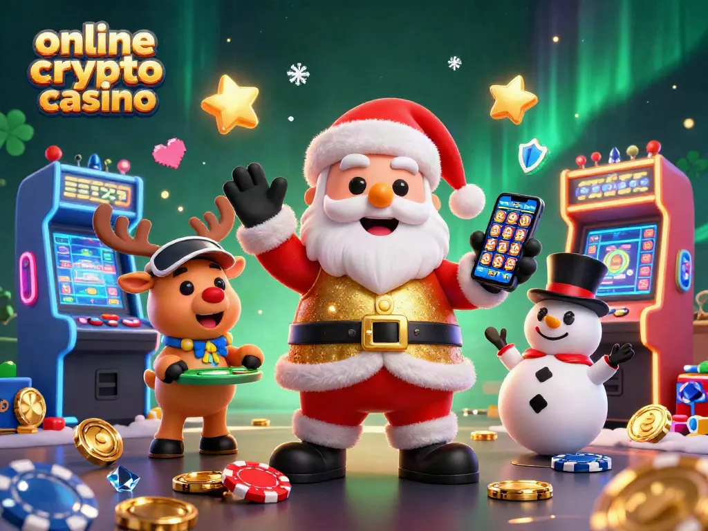 Vinci nel migliore casino crypto online con slot e jackpot in un'atmosfera festosa