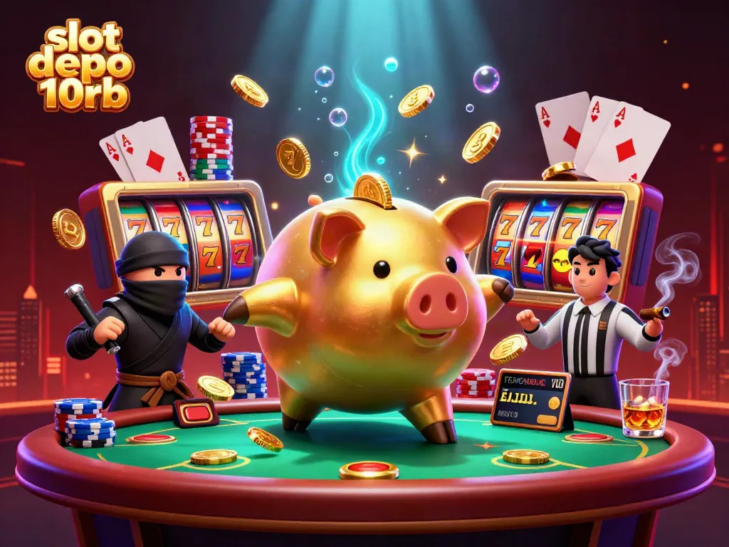 Experience thrilling gameplay with slot depo 10rb featuring dynamic characters and casino elements.