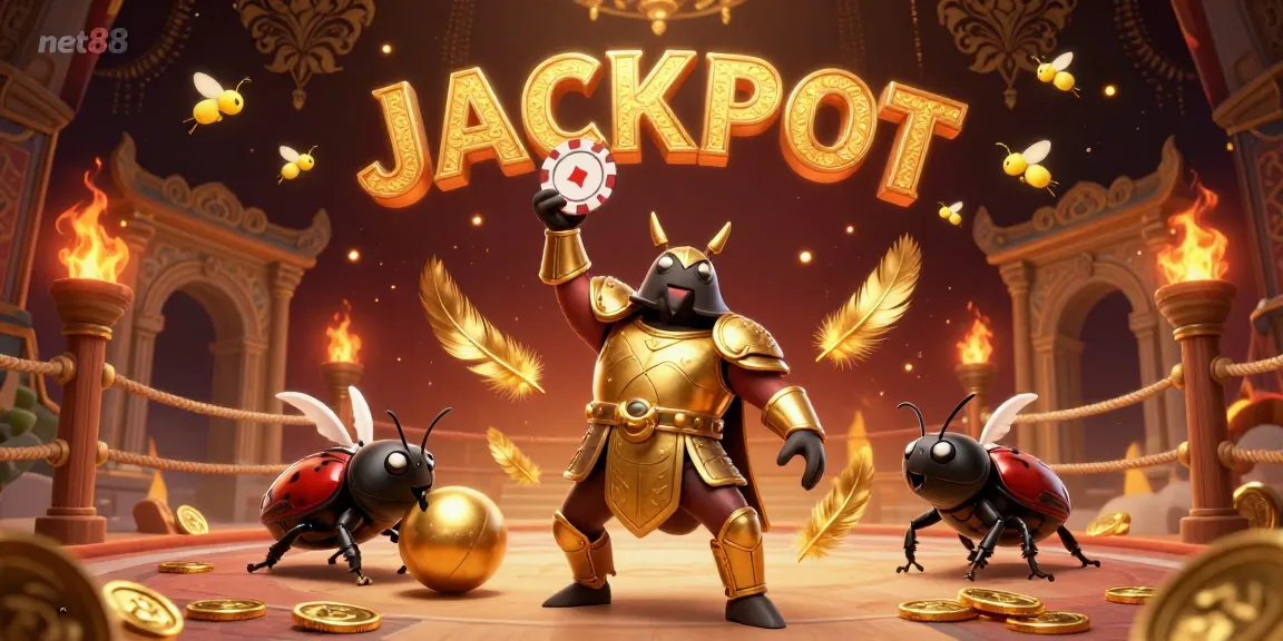 Engage with net88 in a dynamic, colorful scene showcasing vibrant casino action and excitement.