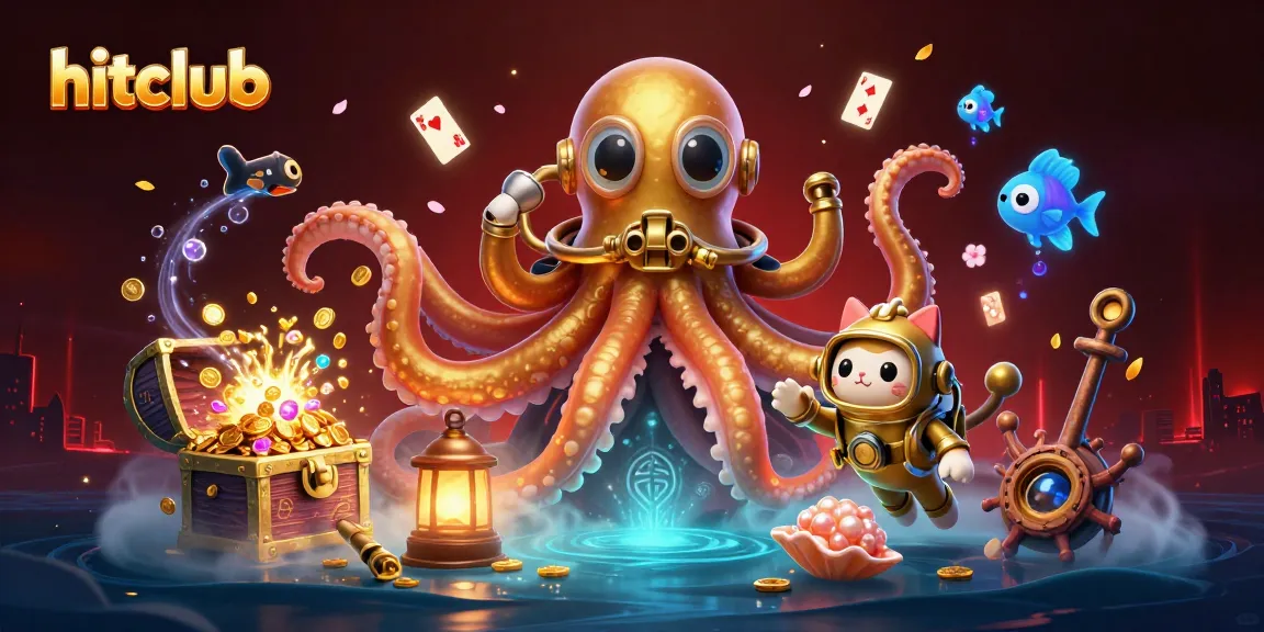 Join hitclub to dive into thrilling underwater adventures with the kraken and captivating games.