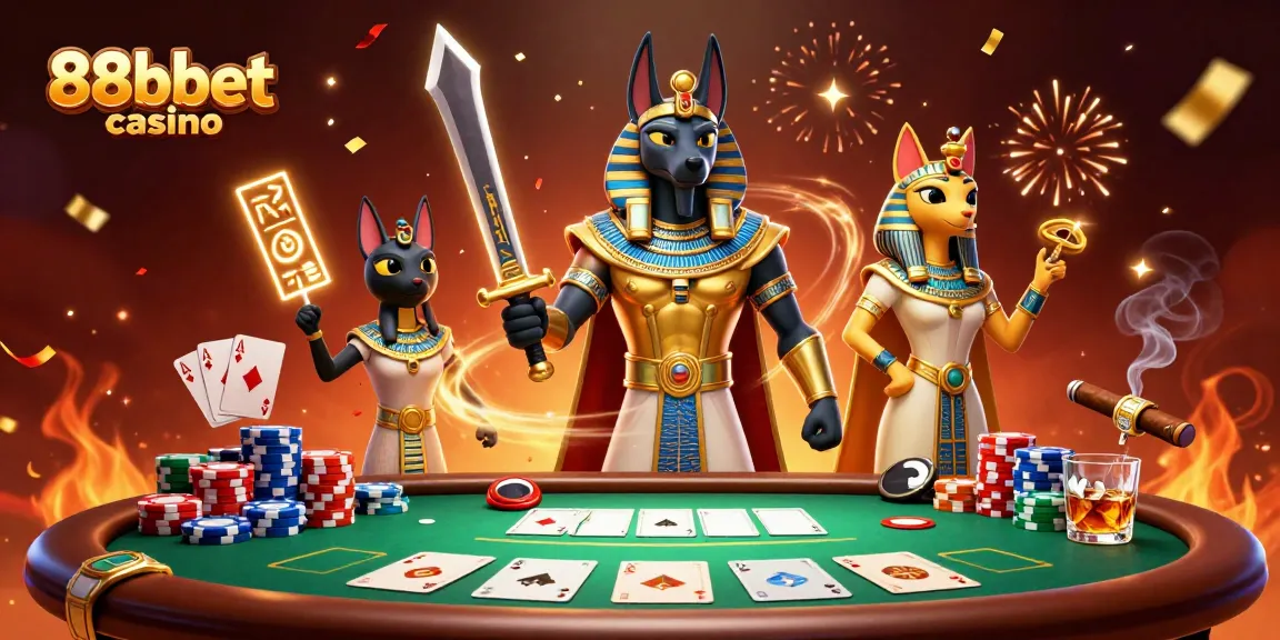 Khám phá không gian cá cược đỉnh cao tại 88bbet casino với Anubis và Bastet.