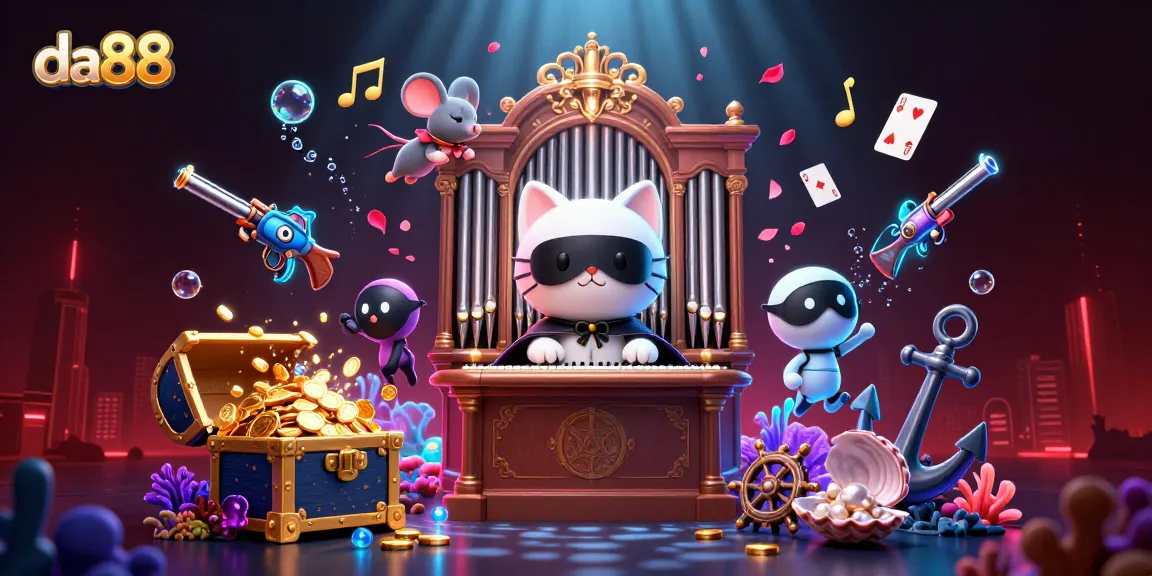 Experience thrilling gameplay at da88 featuring vibrant casino characters and gaming elements.