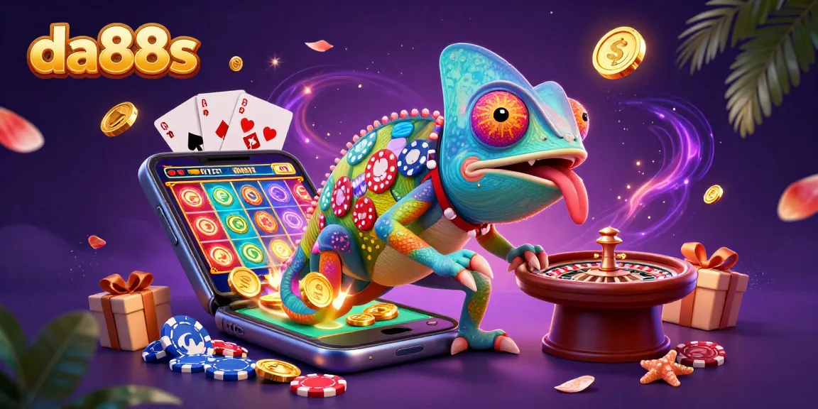 Experience the thrilling wonders of da88s as the chameleon casino owner captures golden coins while managing the gaming scene.