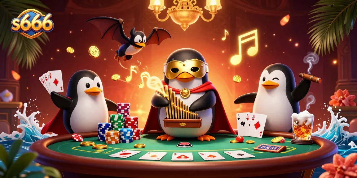 Experience thrilling gameplay at s666 with our vibrant 3D casino scene featuring engaging characters.