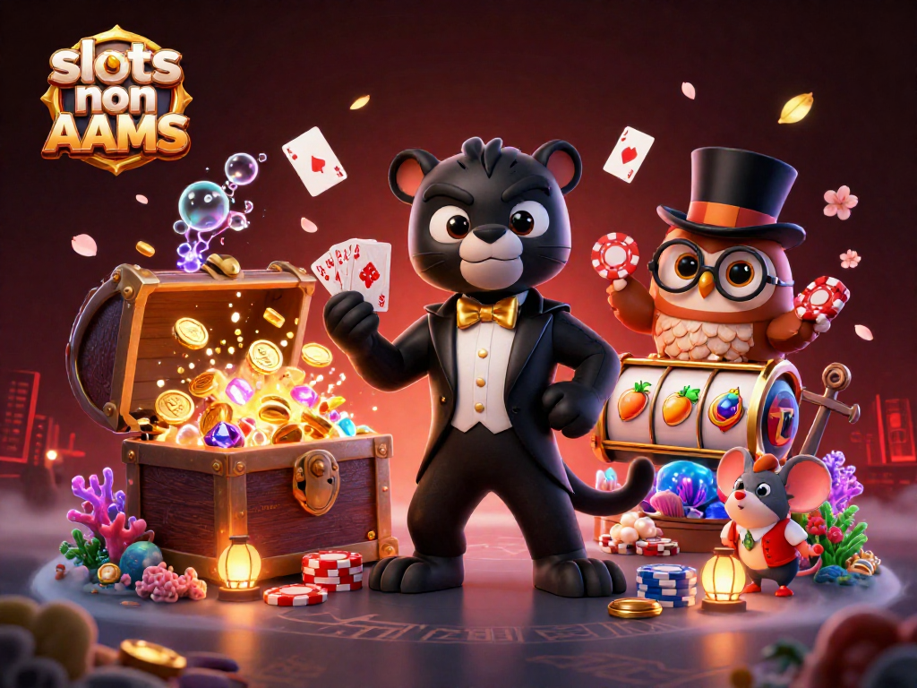 I giochi di slot non AAMS presentano un pannello elegante che distribuisce carte tra tesori marini e simboli iconici del casinò.