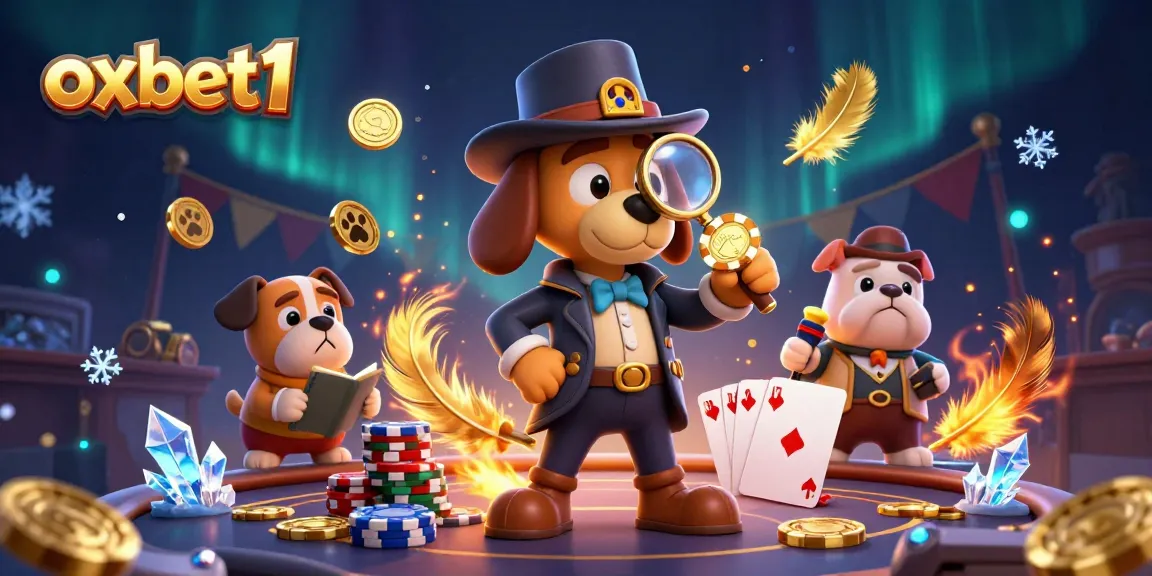 Play with oxbet1 and discover the thrilling poker action in a vibrant 3D scene.