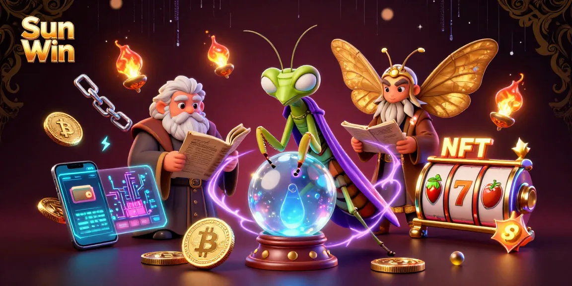 Engage in thrilling spins at Sun Win with enchanting characters in a mystical casino setting.
