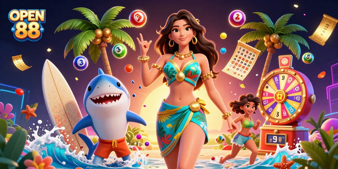 Engage in lottery excitement and immerse in OPEN 88's vibrant casino entertainment scene.