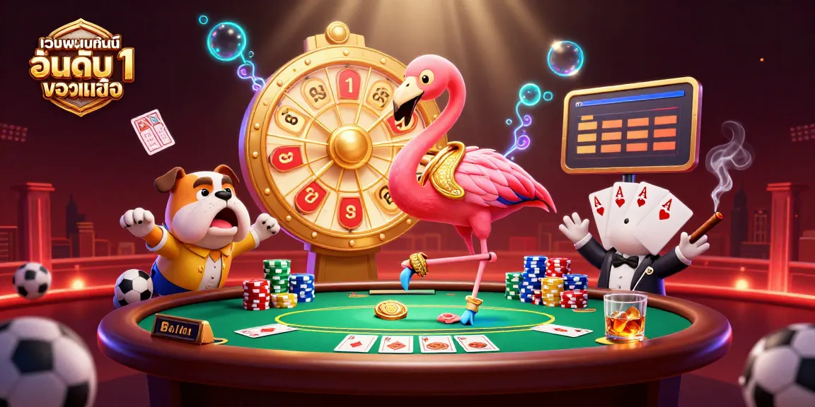 เว็บพนันออนไลน์ อันดับ 1 ของเอเชีย เกมโชว์คาสิโนสุดมันส์ พร้อมประกาศรางวัลใหญ่