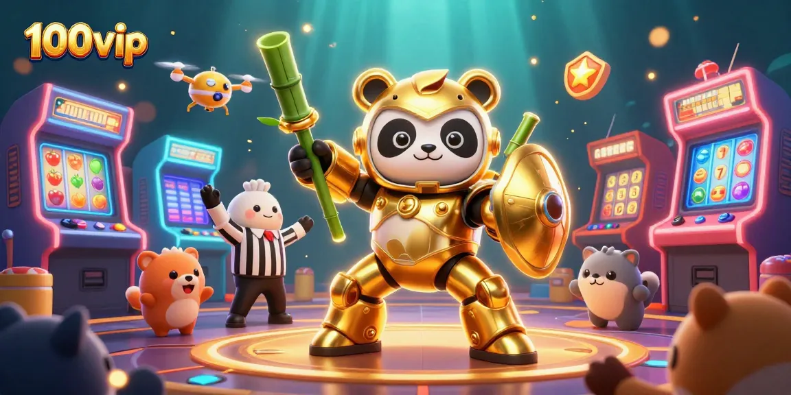Experience the thrill of winning with 100vip's vibrant casino immersion, featuring dynamic game elements and excitement.