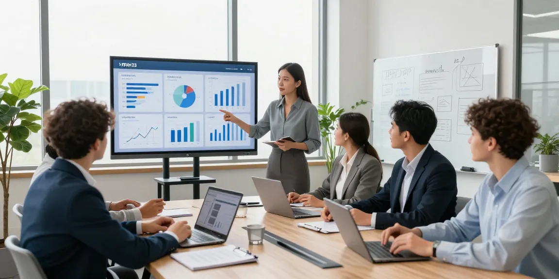 Team collaborating on XPAY33 metrics in a modern office