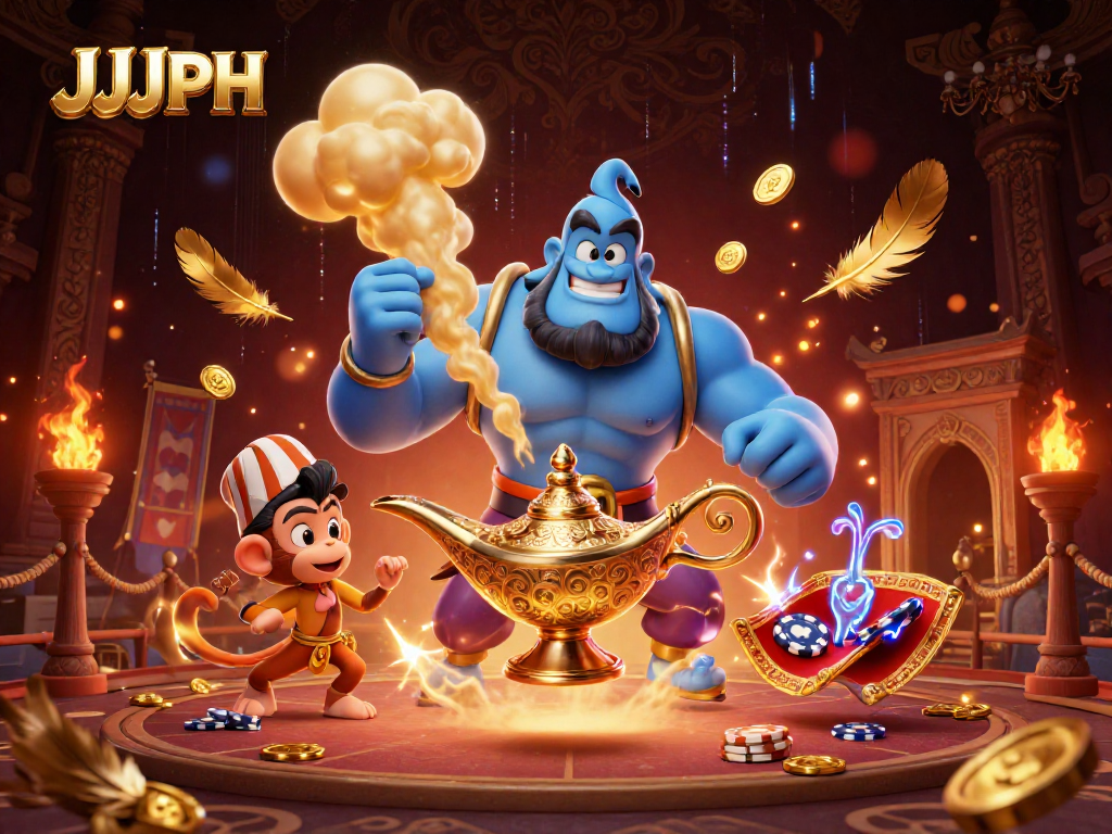 Engage with the thrilling JJJPH casino experience featuring magical elements and vibrant graphics.