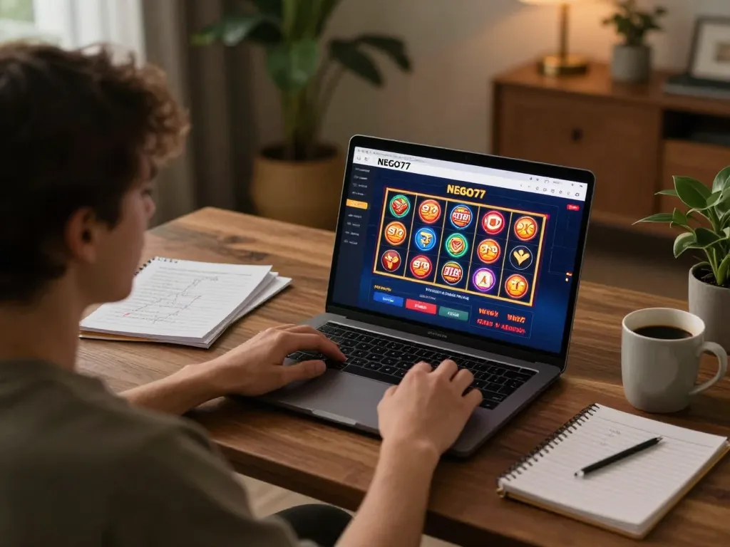 Experience the excitement of nego77 daftar from home with a dynamic online gaming setup