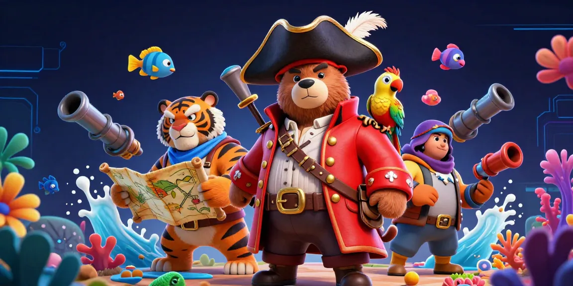 Engage in exciting bắn cá mm88 gameplay with vibrant underwater characters and elements.