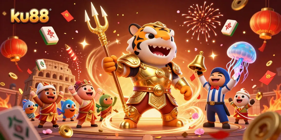 Experience thrilling gameplay with ku88’s dynamic casino action featuring a tiger shark and dazzling elements.