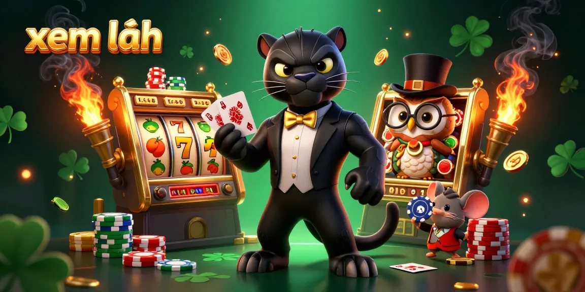 Experience thrilling excitement at Go88 with stylish black panther dealing cards, while exploring slots and jackpots - xem thêm.