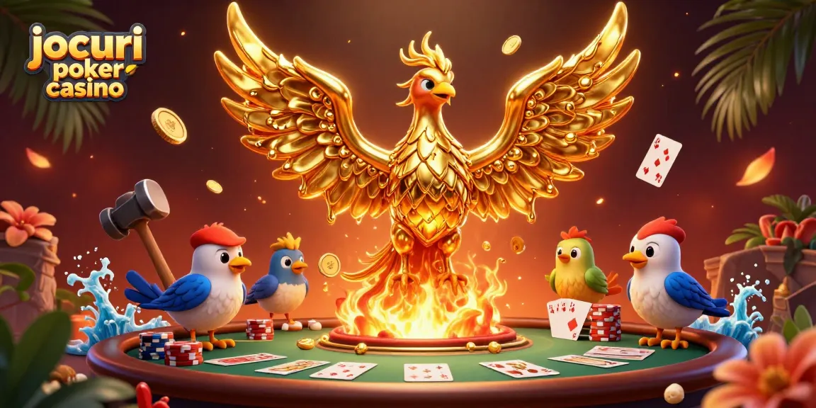 Joacă jocuri poker casino și câștigă cu o ilustrație dinamică plină de detalii atrăgătoare.