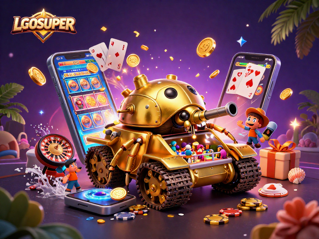 Experience exhilarating action with LGOSUPER's vibrant online fish shooting game featuring stunning visuals.