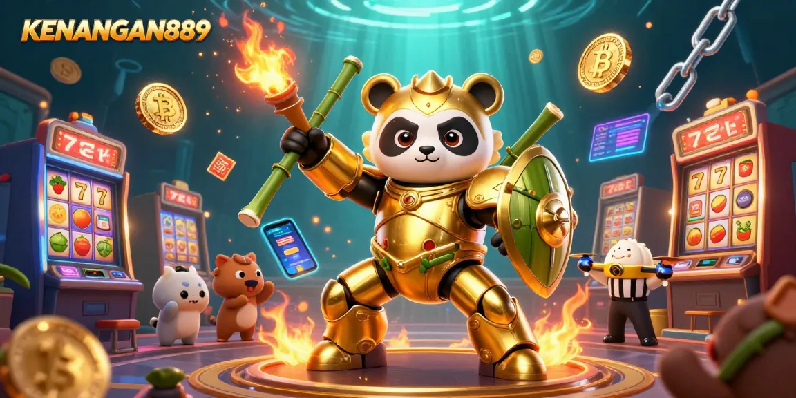Spin the reels at KENANGAN889 with captivating slot games and glowing crypto coins.
