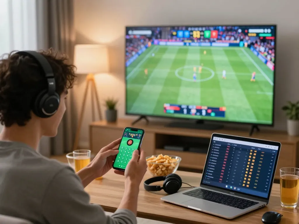 Experience dynamic sports betting at home with f8betz on a smartphone during a live game