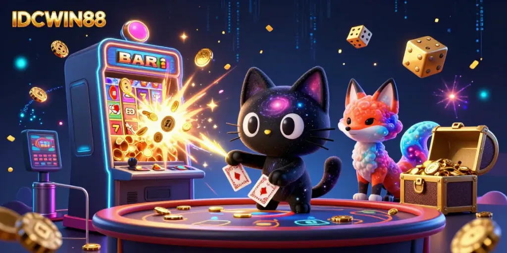 Experience thrilling gaming with IDCWIN88, where cosmic characters attract riches and excitement.