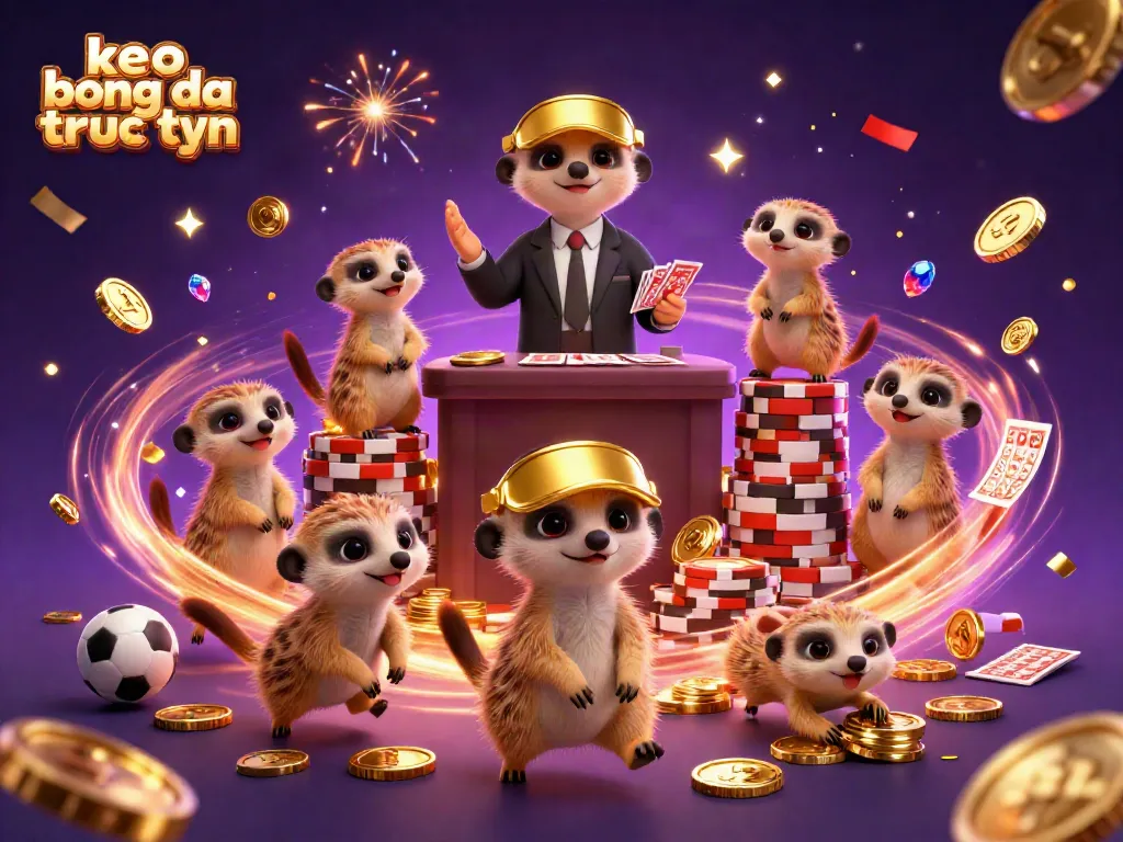 Kèo bóng đá trực tuyến: Cuộc đua sôi động giữa những chú meerkats trong sòng bạc thể thao