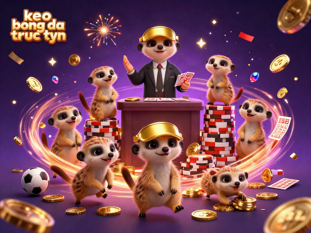 Kèo bóng đá trực tuyến: Cuộc đua sôi động giữa những chú meerkats trong sòng bạc thể thao