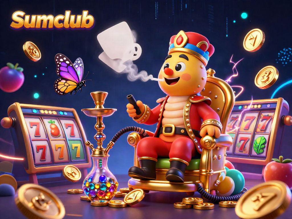 Experience thrilling slots action at Sumclub with vibrant, 3D casino visuals and exciting gameplay.