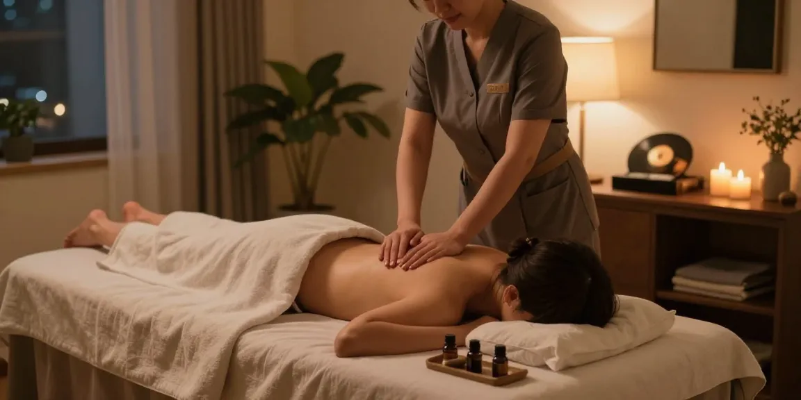 Experience a soothing 강동구출장마사지 in a luxurious home setting with professional care and relaxing ambiance.