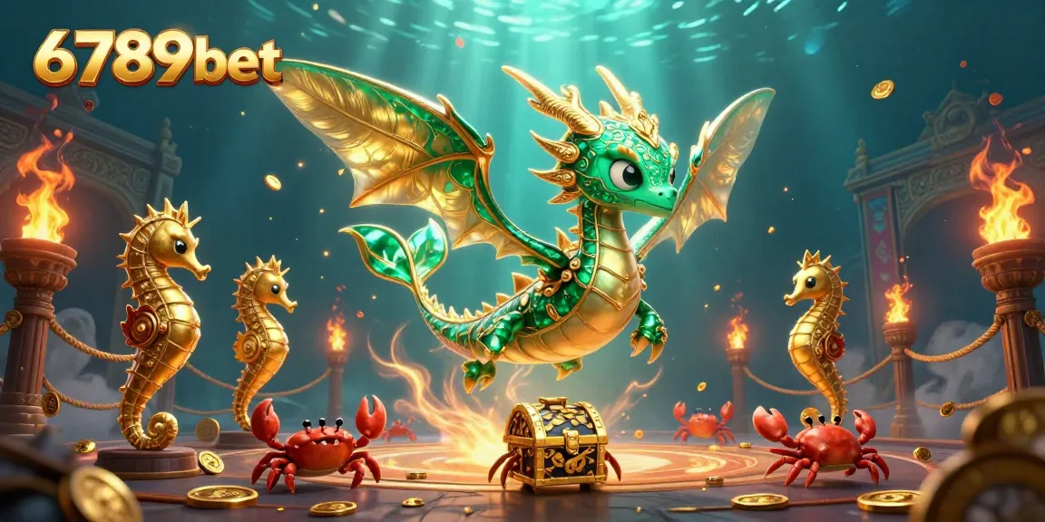 Join the action at 6789bet with a vibrant underwater treasure hunt illustration, packed with casino excitement.