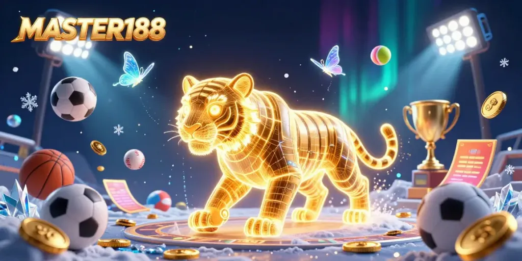 Engage with MASTER188's exciting gaming experience in a vibrant digital casino landscape.