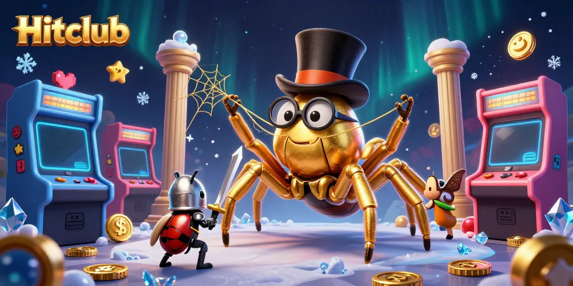 Hitclub welcomes players to its casino with stunning visuals showcasing a vibrant gaming atmosphere.
