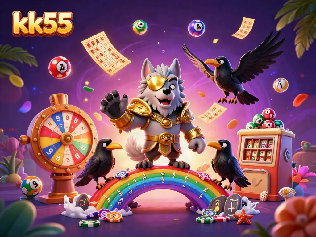 Engage in exciting gameplay at kk55 with vibrant lottery elements and creative characters for thrilling gambling experiences.