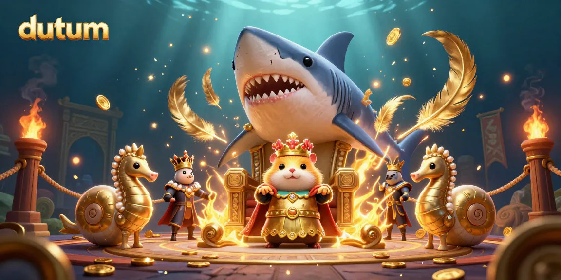 Experience thrilling gameplay at datum's vibrant online casino featuring a golden hamster king.